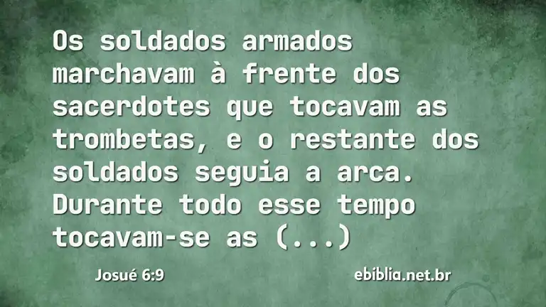 Josué 6:9