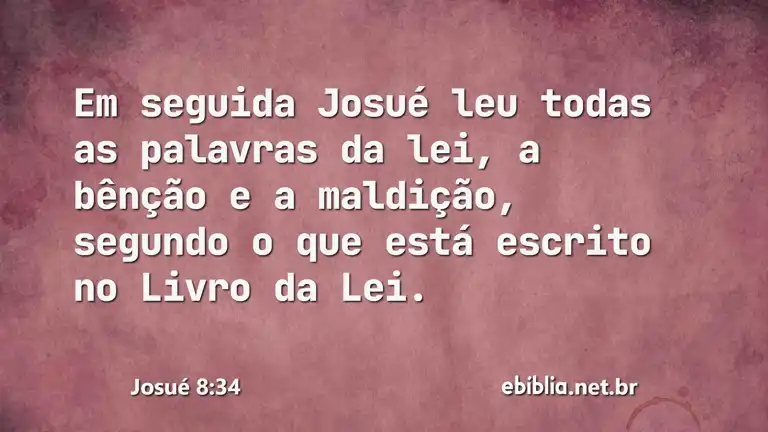 Josué 8:34