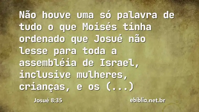 Josué 8:35