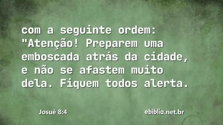 Josué 8:4