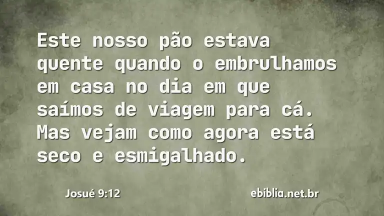 Josué 9:12