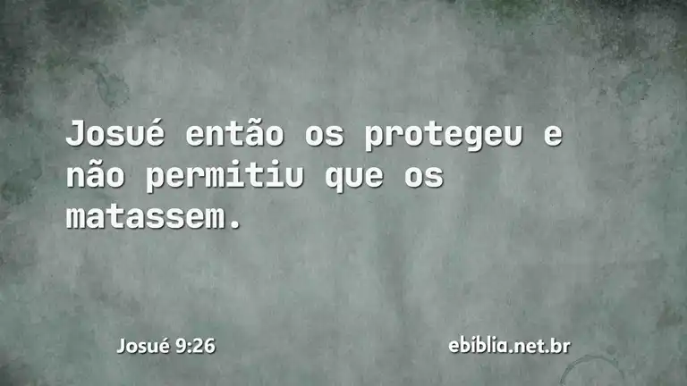 Josué 9:26