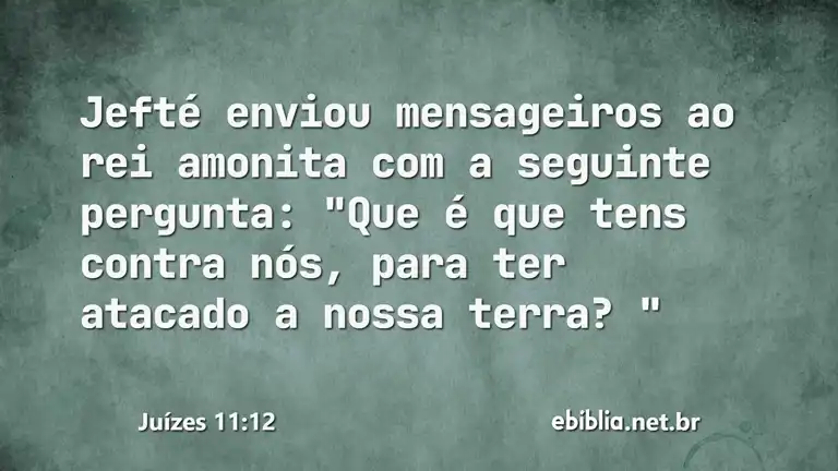 Juízes 11:12