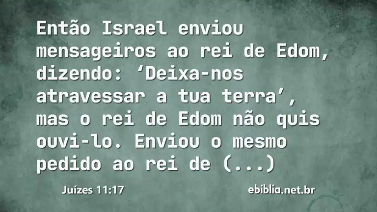 Juízes 11:17