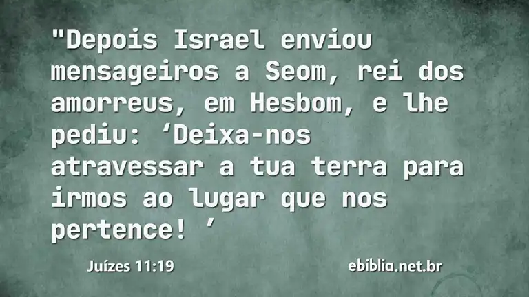 Juízes 11:19