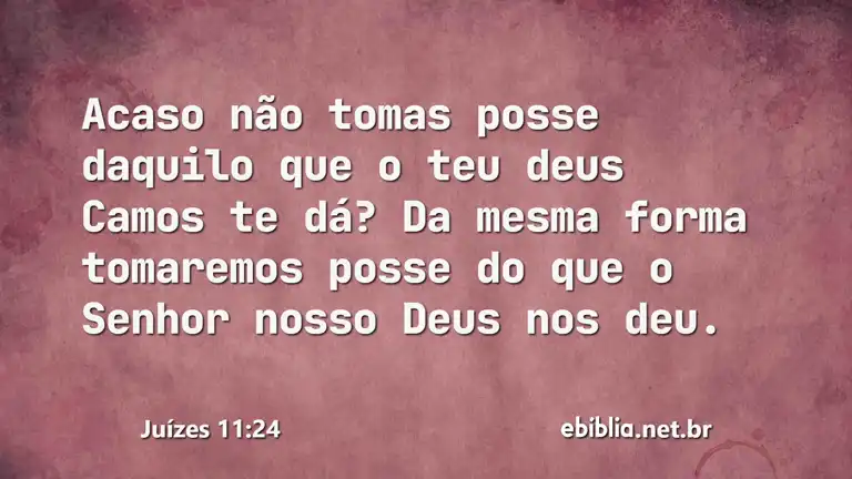 Juízes 11:24