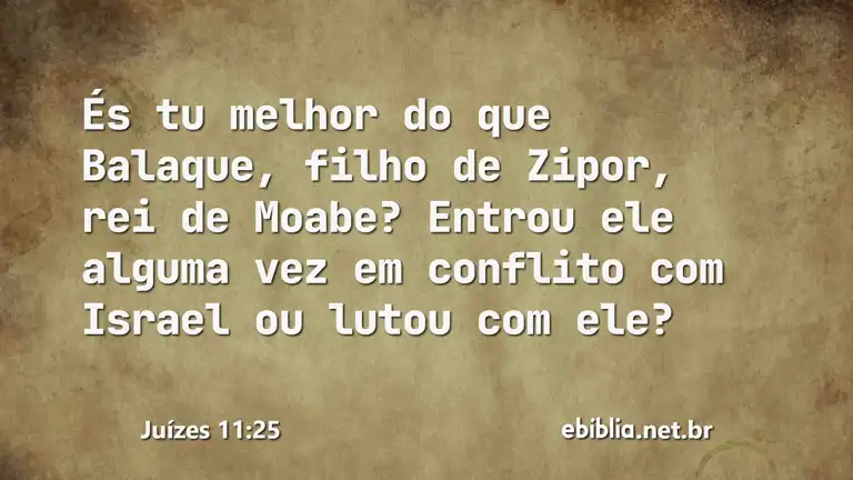 Juízes 11:25