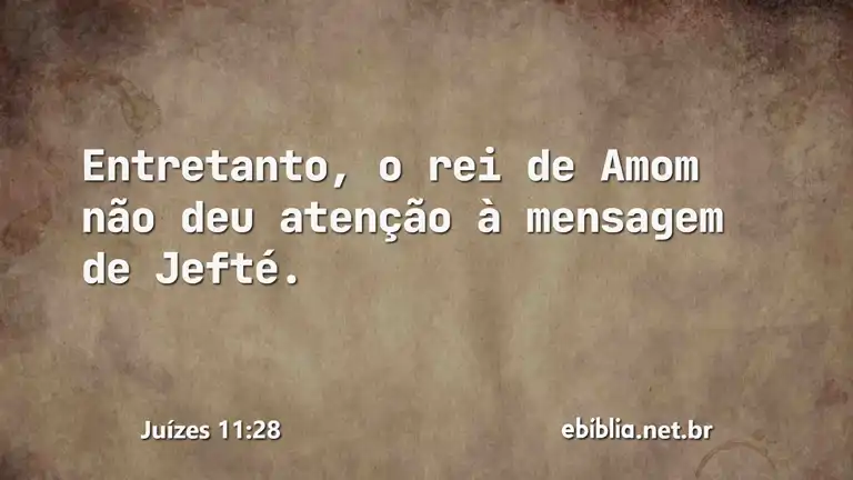 Juízes 11:28