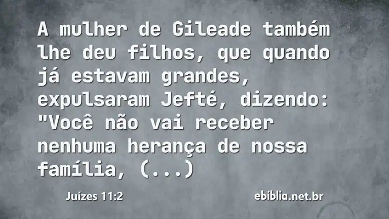 Juízes 11:2