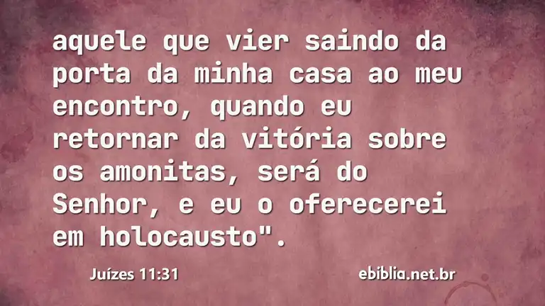 Juízes 11:31