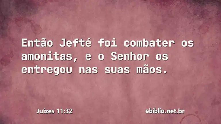 Juízes 11:32