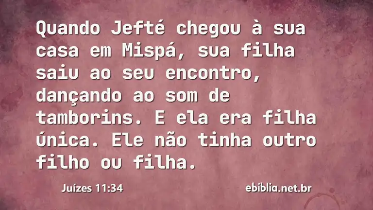 Juízes 11:34