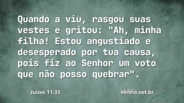 Juízes 11:35