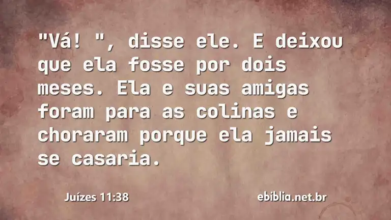 Juízes 11:38