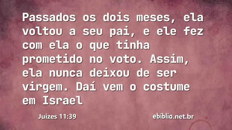 Juízes 11:39