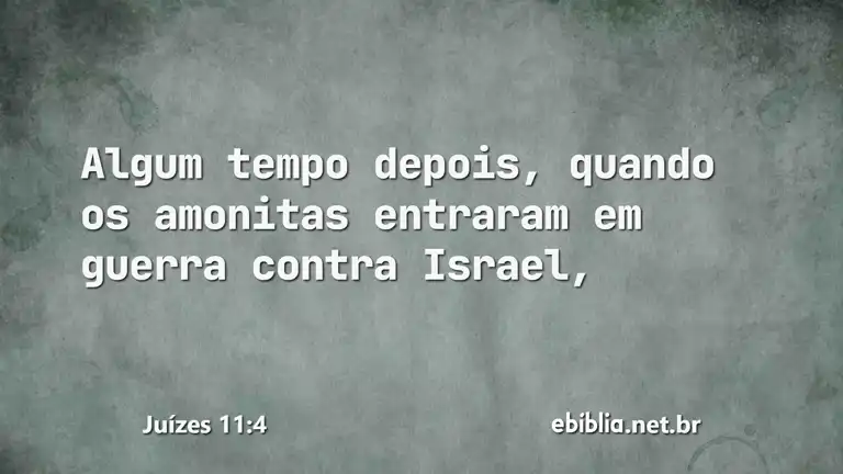 Juízes 11:4