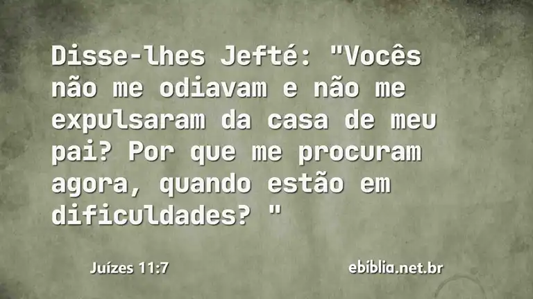 Juízes 11:7