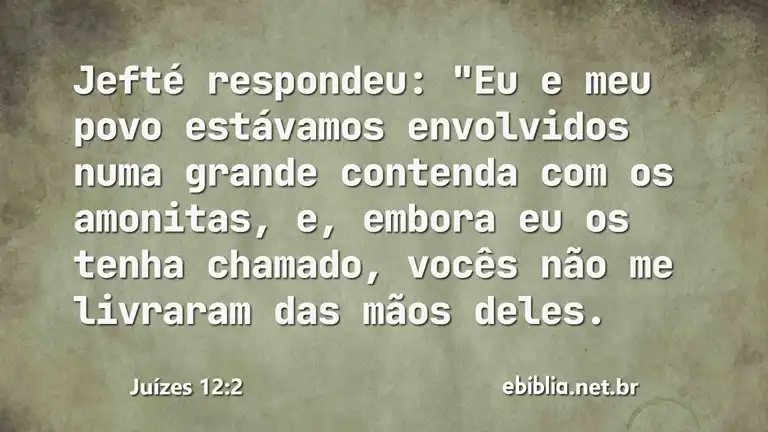 Juízes 12:2