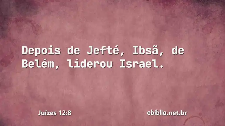 Juízes 12:8