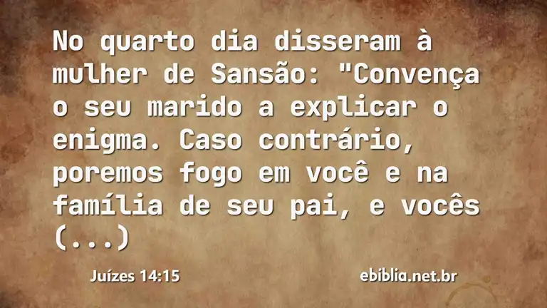 Juízes 14:15