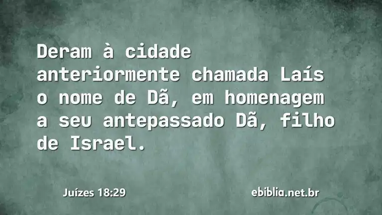 Juízes 18:29