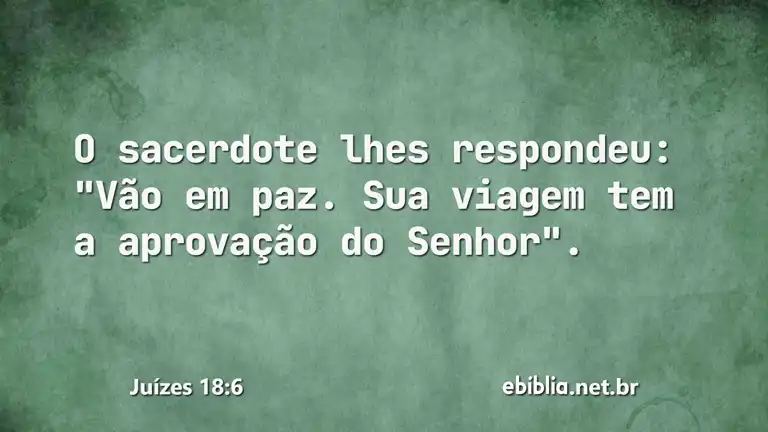 Juízes 18:6