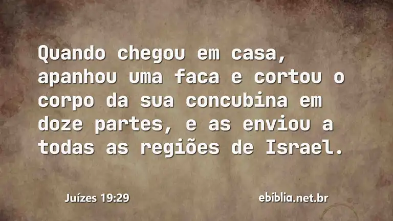 Juízes 19:29