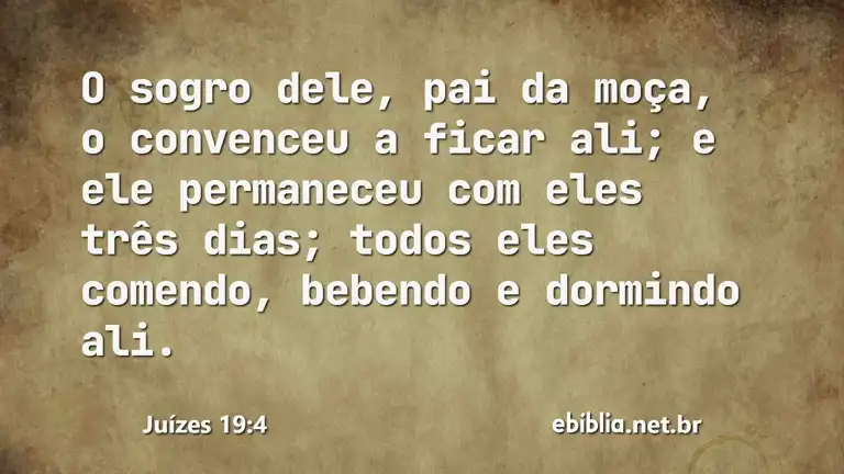 Juízes 19:4