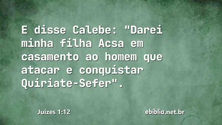 Juízes 1:12