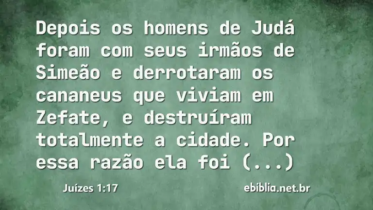 Juízes 1:17