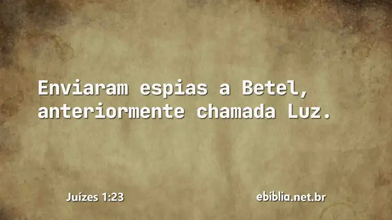 Juízes 1:23