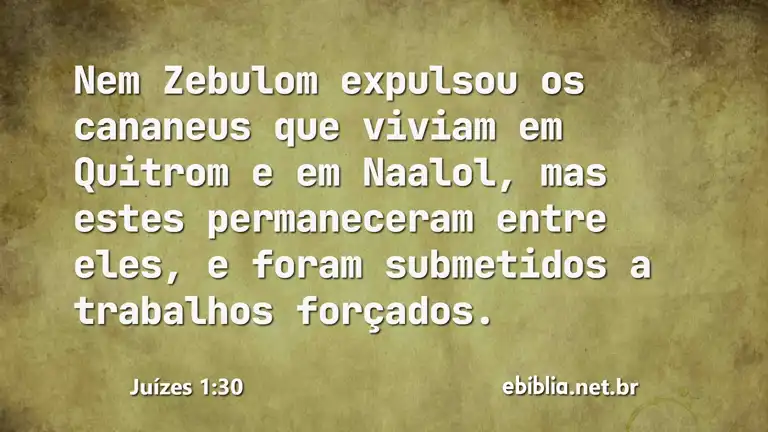 Juízes 1:30