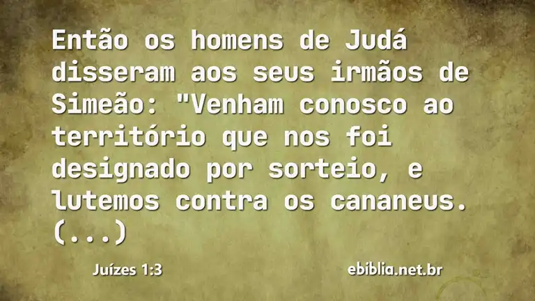 Juízes 1:3