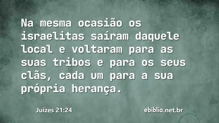 Juízes 21:24