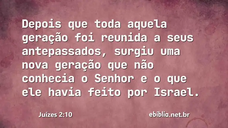 Juízes 2:10