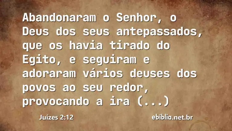 Juízes 2:12