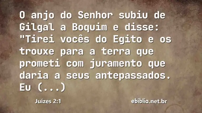 Juízes 2:1