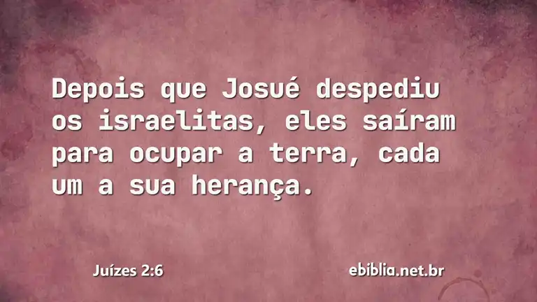 Juízes 2:6