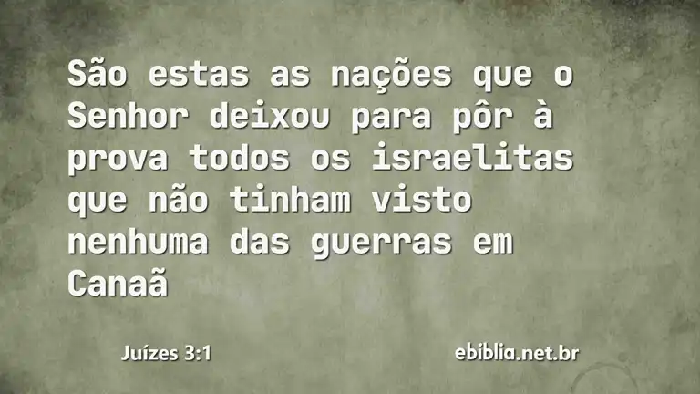 Juízes 3:1