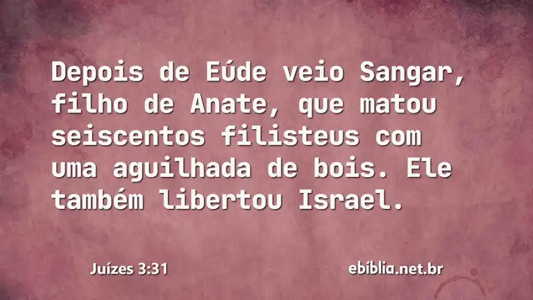 Juízes 3:31