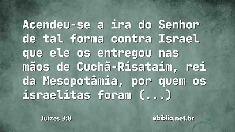 Juízes 3:8