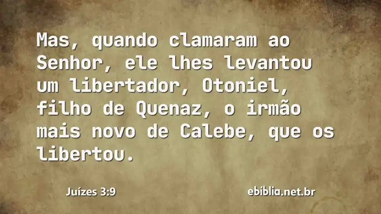 Juízes 3:9