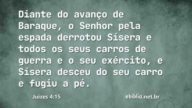 Juízes 4:15