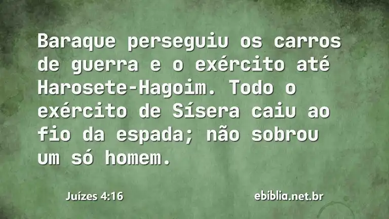 Juízes 4:16