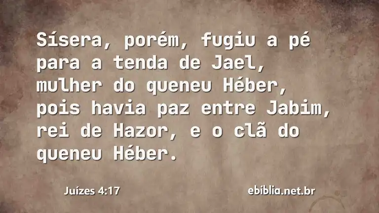 Juízes 4:17