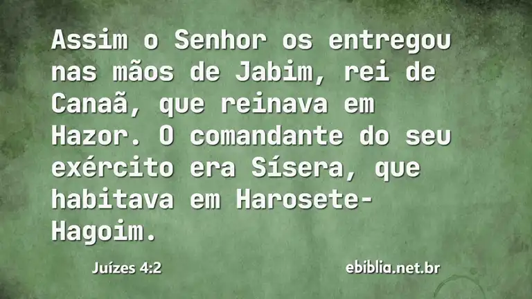 Juízes 4:2