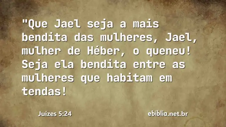 Juízes 5:24