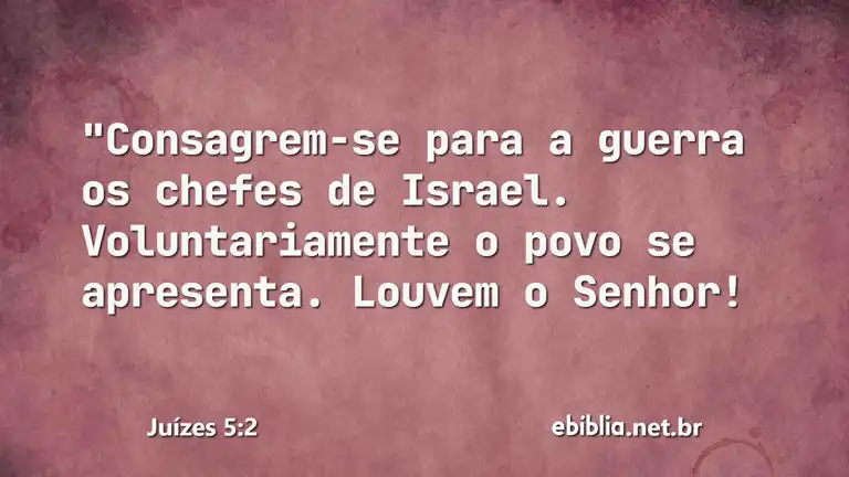 Juízes 5:2