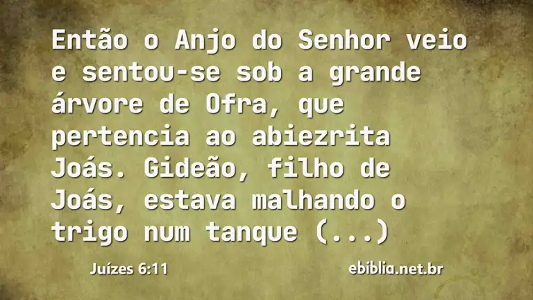 Juízes 6:11