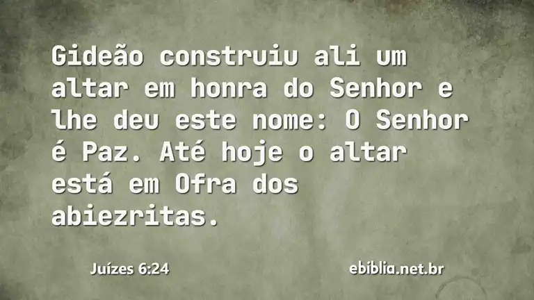 Juízes 6:24